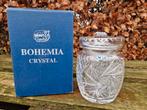vintage kristallen koekjes pot bohemia kristal, Antiek en Kunst, Ophalen of Verzenden