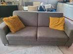 Mooie grijze 3 zitter, Ophalen of Verzenden, Zo goed als nieuw, 75 tot 100 cm, Tweepersoons