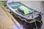 Houten sloep met lister inboard, Watersport en Boten, Sloepen, Ophalen, 10 tot 30 pk, Gebruikt, Binnenboordmotor