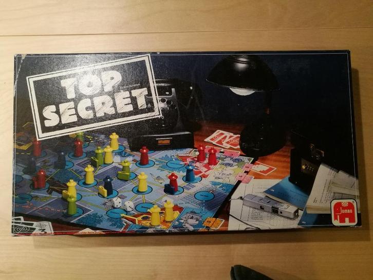 Top Secret - Jumbo, Hobby en Vrije tijd, Gezelschapsspellen | Bordspellen, Gebruikt, Een of twee spelers, Drie of vier spelers