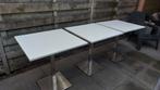 3x horeca tafels  50x50, Tuin en Terras, Tuintafels, Ophalen, Gebruikt, Rechthoekig