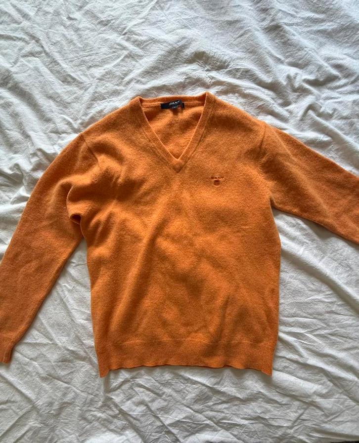 Gant trui van 100% lamswol, Kleding | Heren, Truien en Vesten, Zo goed als nieuw, Maat 48/50 (M), Ophalen of Verzenden
