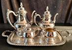 Verzilverd koffie/thee set, 5 delig van Oneida USA., Antiek en Kunst, Ophalen