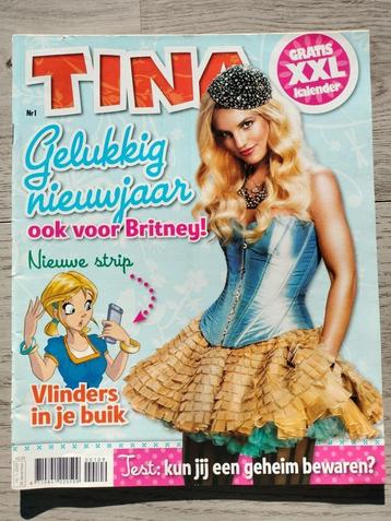 TINA magazine Britney Spears cover 24 december 2009 beschikbaar voor biedingen