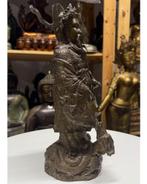 Bronzen Daoïstische Onsterfelijke (Shouxing) – late Qing, Huis en Inrichting, Ophalen of Verzenden, Gebruikt