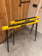 Set van twee schragen 100 cm breed, Ophalen, Gebruikt, 70 tot 120 cm, Inklapbaar