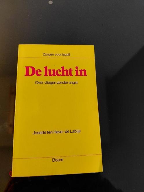 Vliegangst De lucht in Over vliegen zonder angst J. Ten Have, Boeken, Psychologie, Zo goed als nieuw, Cognitieve psychologie, Ophalen of Verzenden