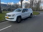 Volkswagen Amarok automaat verlengd 180pk, Auto's, Euro 5, 4 cilinders, Wit, Origineel Nederlands