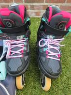 Skeelers Oxelo Decatlon verstelbaar van maat 38 t/m 41, Inline skates 4 wielen, Ophalen, Overige merken, Verstelbaar