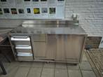 Rvs meubel, ideaal voor buitenkeuken., Tuin en Terras, Buitenkeukens, Ophalen, Gebruikt