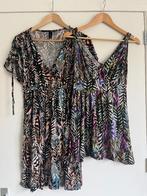 H&M Mama 2x jurkje tuniek multikleur maat 38 & 36 veren boho, Maat 38/40 (M), H&M, Ophalen of Verzenden, Zo goed als nieuw
