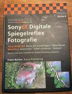 F. Barten - Sony Alpha digitale spiegelreflex fotografie, Boeken, F. Barten, Ophalen of Verzenden, Zo goed als nieuw