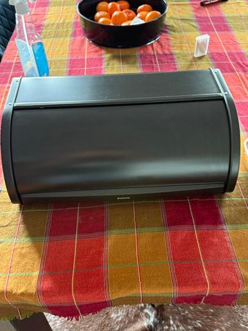 Brabantia Broodtrommel - Zwart beschikbaar voor biedingen