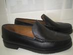 Fraaie zwarte lederen schoenen (instap) van Bally - 44, BALLY, Zwart, Overige typen, Nieuw