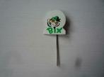 BIX Tijger Groen Blikken Speldje Speld Blik, Ophalen of Verzenden, Gebruikt, Overige onderwerpen, Speldje of Pin