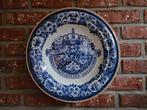 Unieke set antieke Delftsblauwe borden, Ophalen of Verzenden