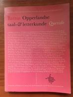 Battus: Opperlandse taal- & letterkunde, Boeken, Ophalen of Verzenden, Gelezen, Hugo Brandt Corstius, Nederland