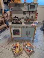 Speelkeuken met atributen, Ophalen, Zo goed als nieuw, Hout, Speelkeuken