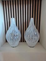 2 mooie vazen, Huis en Inrichting, Woonaccessoires | Vazen, Ophalen, Overige kleuren, Minder dan 50 cm, Glas