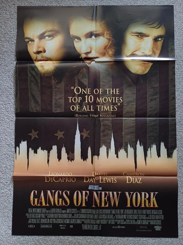 GANGS   OF   NEW   YORK   NED.      filmposter., Verzamelen, Posters, Nieuw, Film en Tv, Verzenden