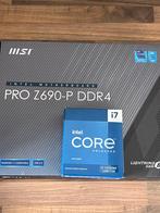 Intel Core i7 13700kf + MSI Pro Z690-p ddr4, Computers en Software, Processors, Ophalen, Zo goed als nieuw, 4 Ghz of meer, Intel Core i7