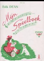 Piano beginners: Folk Dean - Mijn Speelboek - netjes, Gebruikt, Overige genres, Overige soorten, Ophalen of Verzenden