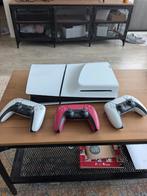 PlayStation 5 Disk Edition + 3 Controllers, Spelcomputers en Games, Spelcomputers | Sony PlayStation 5, Ophalen, Zo goed als nieuw