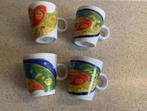4 kopjes Schoonhoven Keramiek . 4 voor €10, Ophalen of Verzenden