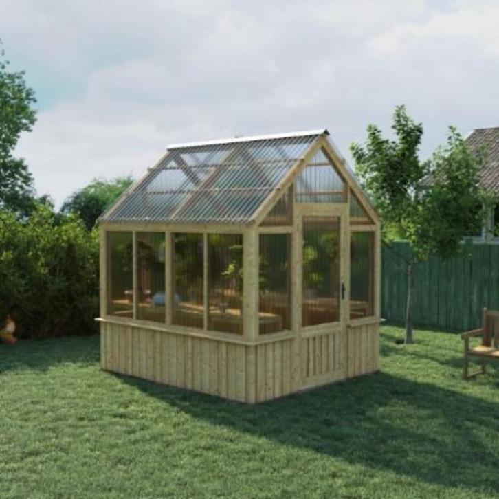 RESTANTPARTIJ FAILLISSEMENT 12X pvc golfplaten 200x95 CM, Dieren en Toebehoren, Vogels | Hokken en Kooien, Nieuw, Volière, Kunststof