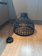 Zwarte hanglamp, Ophalen of Verzenden, Zo goed als nieuw, Metaal, Minder dan 50 cm