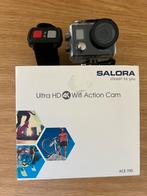 Onderwater camera Action Cam salora ultra hd 4k wifi, Overige merken, Gebruikt, Ophalen of Verzenden