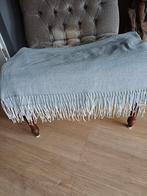 Plaids lichtgrijs wit gestreept 2 stuks, Ophalen