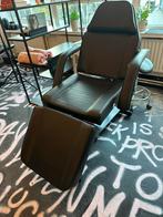 Hydraulische behandelstoel + tabouret kruk, Ophalen, Zo goed als nieuw, Massagetafel
