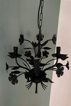 Ijzeren kroonluchter voor  bajonet fitting, Huis en Inrichting, Lampen | Kroonluchters, Ophalen of Verzenden, Gebruikt, Metaal