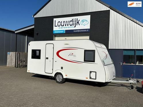 BURSTNER Premio 450 TS ’15 (Fransbed, Rondzit), Caravans en Kamperen, Caravans, Bedrijf, tot en met 4, 750 - 1000 kg, Rondzit