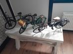 3 vintage IJzeren Fietsen - Decoratie, Antiek en Kunst, Curiosa en Brocante, Ophalen of Verzenden