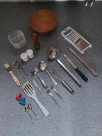 Keukenspul - bestek - camping - keuken - boot - bijna gratis, Ophalen, Zo goed als nieuw