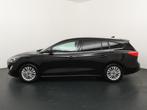 Ford FOCUS Wagon EcoBoost 125 pk Titanium X | Camera | LED |, 65 €/maand, Gebruikt, Zwart, Origineel Nederlands