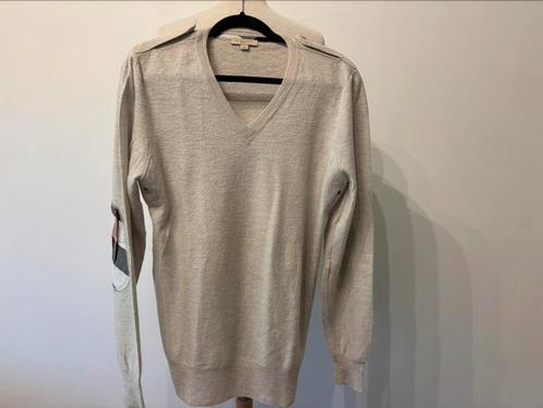 Mooie wollen trui van Burberry maat M, Kleding | Heren, Truien en Vesten, Zo goed als nieuw, Maat 48/50 (M), Beige, Ophalen of Verzenden