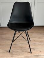 Jysk KLARUP Eetkamerstoel - Zwart, Huis en Inrichting, Stoelen, Ophalen, Kunststof, Zwart, Zo goed als nieuw
