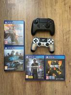 Playstation 4 spellen + 2 controllers., Spelcomputers en Games, Games | Sony PlayStation 4, Online, Overige genres, 1 speler, Ophalen of Verzenden