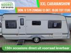 LMC DOMINANT 555 K1 ENKELE BEDDEN + MOVER + VOORTENT +LUIFEL, Caravans en Kamperen, Caravans, Rondzit, Luifel, 7 tot 8 meter, Bedrijf