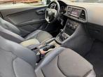 SEAT Leon SC 1.4 TSI 140pk FR Business Airco/ECC,Half Leder,, Auto's, Voorwielaandrijving, Euro 5, Gebruikt, Zwart
