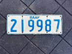 Te koop nummerbord Australie luchtmacht, Ophalen of Verzenden, Gebruikt