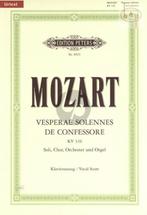 Mozart Vesperae solennes de confessore KV339, Muziek en Instrumenten, Bladmuziek, Ophalen of Verzenden, Zo goed als nieuw, Klassiek