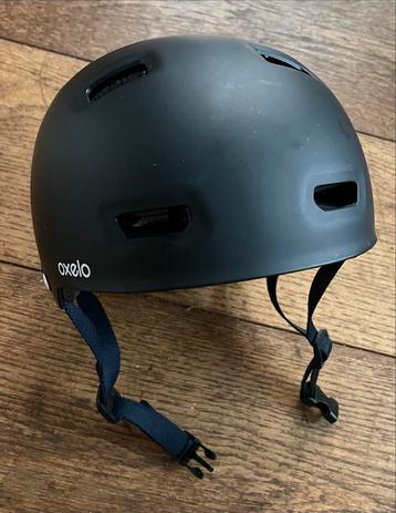 Oxelo Helm, inlineskaten skateboarden steppen MF500 zwart beschikbaar voor biedingen