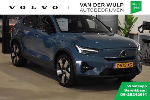 Volvo C40 Extended Range Ultimate 252pk/82kWh | Trekhaak | 3, Auto's, Volvo, Bedrijf, C40, ABS, Achteruitrijcamera, Adaptive Cruise Control