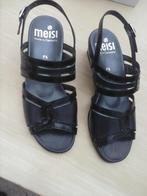 Damesschoenen, Zomerschoenen, maat 4, blauw lakleder. NIEUW, Blauw, Instappers, Ophalen of Verzenden, Zo goed als nieuw