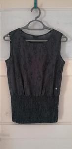 Top blouse mouwloos Skunkfunk SKFK, grijs, maat XS, Skunkfunk, Ophalen of Verzenden, Zo goed als nieuw, Zonder mouw