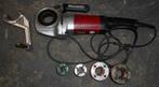 Ridgid, elektrische draadsnijder, 4 snijkoppen, Ophalen of Verzenden, Gebruikt